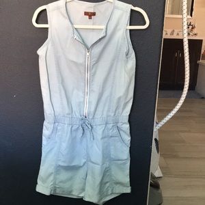 7 For All Mankind Chambray Short Jumper